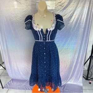 Vintage 1970’s Gunne Sax Prairie Dress